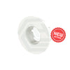 Fienza Round Overflow Ring Matt White Basin Accessories