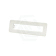 Fienza Rectangular Overflow Plastic Ring White Basin Accessories