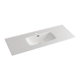 Fienza Joli 1200mm Ceramic Full Depth Basin-Top Gloss White 1 or 3 Tap Holes Available