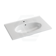 Fienza Rotondo 750Mm Ceramic Basin-Top 1 Or 3 Tap Holes Available Vanity Tops