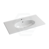 Fienza Rotondo 900Mm Ceramic Basin-Top 1 Or 3 Tap Holes Available Vanity Tops