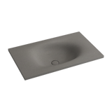 Fienza Satori 750/900/1200Mm Concrete Basin-Top No Tap Hole Vanity Stone Tops