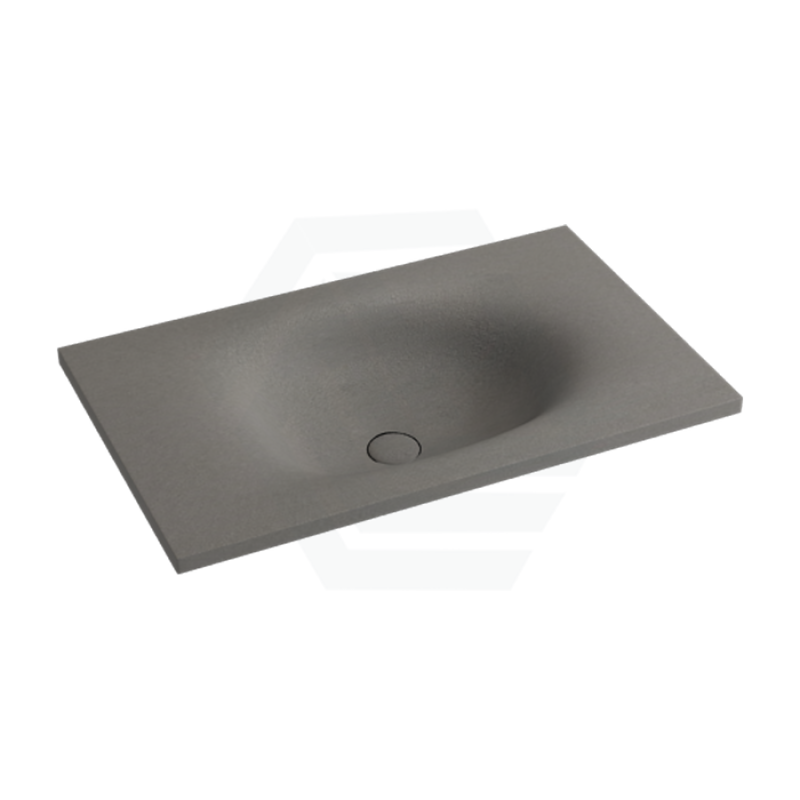 Fienza Satori 750/900/1200Mm Concrete Basin-Top No Tap Hole Vanity Stone Tops