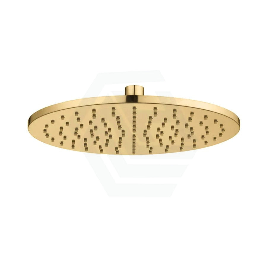 G#1(Gold) 250Mm 10 Inch Solid Brass Brushed Gold Rainfall Shower Head Heads