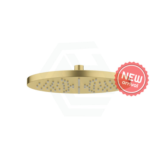 G#1(Gold) 250Mm 10 Inch Solid Brass Brushed Gold Rainfall Shower Head Heads