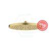 G#1(Gold) 250Mm 10 Inch Solid Brass Brushed Gold Rainfall Shower Head Heads