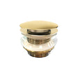 G#1(Gold) 40Mm Brushed Gold Solid Brass Bathtub Mushroom Pop Up Waste Drain No Overflow Wastes