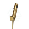 G#1(Gold) Brushed Yellow Gold Abs Handheld Toilet Bidet Spray Kit With 1.2M Stainless Steel Water