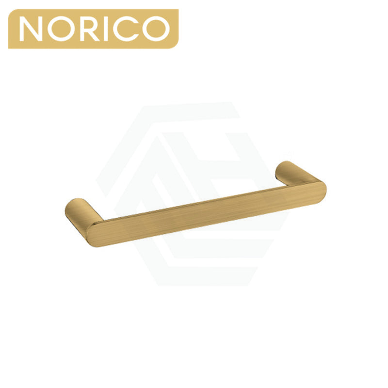 Towel Holder Solid Brass Brushed Yellow Gold