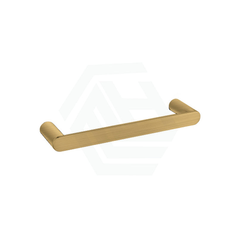 Norico Brushed Yellow Gold Single Towel Holder 300Mm Solid Brass Wall Mounted