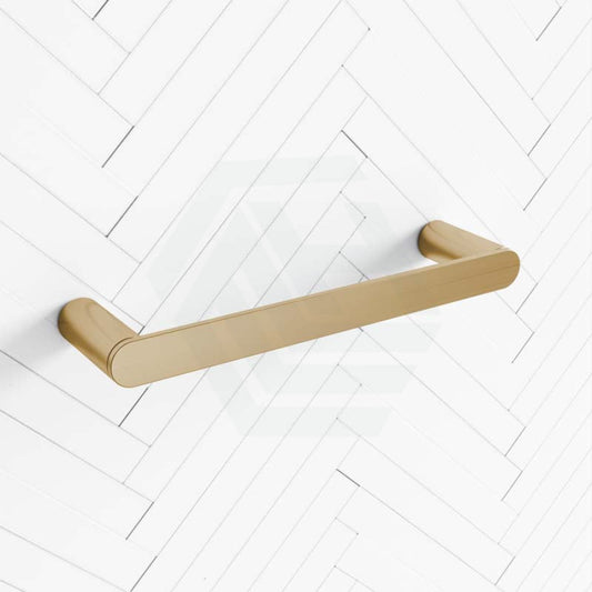 G#1(Gold) Norico Brushed Gold Single Towel Holder 300Mm Solid Brass Wall Mounted Hand Holders