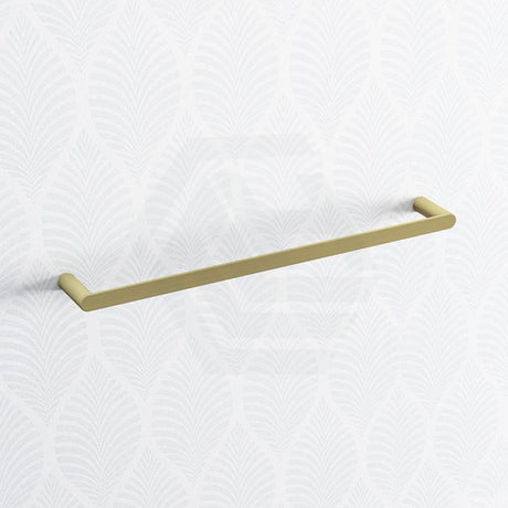 Norico Esperia 600/800Mm Brushed Yellow Gold Single Towel Rail Stainless Steel 304 Wall Mounted