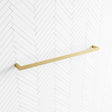 G#1(Gold) Norico Esperia 600/800Mm Brushed Gold Single Towel Rail Stainless Steel 304 Wall Mounted