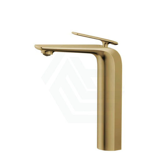 G#1(Gold) Norico Esperia Brushed Gold Solid Brass Tall Basin Mixer Mixers