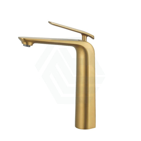 G#1(Gold) Norico Esperia Brushed Gold Solid Brass Tall Basin Mixer Mixers