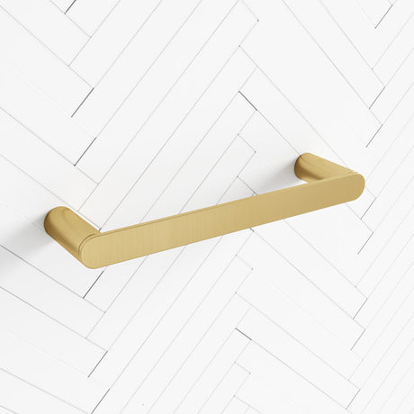 G#1(Gold) Norico Esperia Brushed Yellow Gold Single Towel Holder 300Mm Stainless Steel 304 Wall