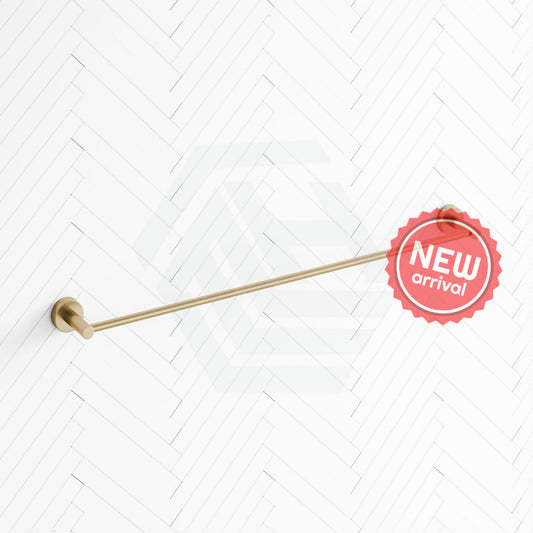 G#1(Gold) Norico Round Brushed Gold Single Towel Rack Rail 780Mm Stainless Steel 304 Rails