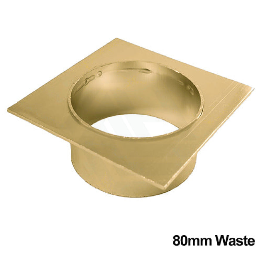 300-3000Mm Lauxes Matte Gold Shower Grate Drain Aluminium Next Generation 14 Any Size Indoor Outdoor