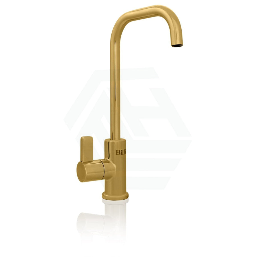 Billi Instant Filtered Water On Tap B1000 With Square Slimline Dispenser Urban Brass Filter Taps