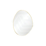 G#2(Gold) Fienza 700/900/1200Mm Pebble Urban Brass Asymmetrical Special Shape Framed Wall Mirror