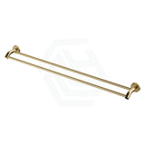 Fienza Axle 900mm Double Towel Rail, Urban Brass