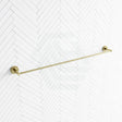 G#2(Gold) Fienza Axle 900Mm Single Towel Rail Urban Brass Brushed Gold Rails