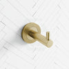 G#2(Gold) Fienza Axle Robe Hook Urban Brass Brushed Gold Hooks