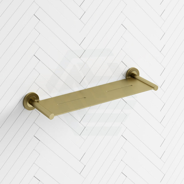 G#2(Gold) Fienza Axle Shower Shelf Urban Brass Back To Wall Bathroom Shelves