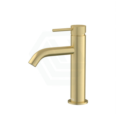 G#2(Gold) Fienza Axle Solid Brass Basin Mixer Urban Short Mixers