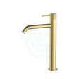 G#2(Gold) Fienza Axle Tall Basin Mixer Urban Brass Solid Mixers