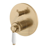 G#2(Gold) Fienza Eleanor Wall Diverter Mixer Urban Brass / Brushed Gold Mixers With