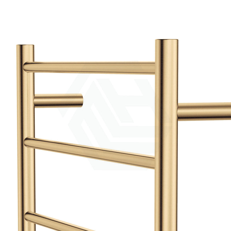 Fienza Isabella Urban Brass Heated Towel Rail 600 X 1200Mm 9 Bars Rails