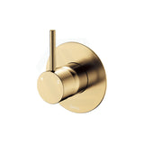 G#2(Gold) Fienza Kaya Up Wall Mixer Urban Brass Large Round Plate Mixers