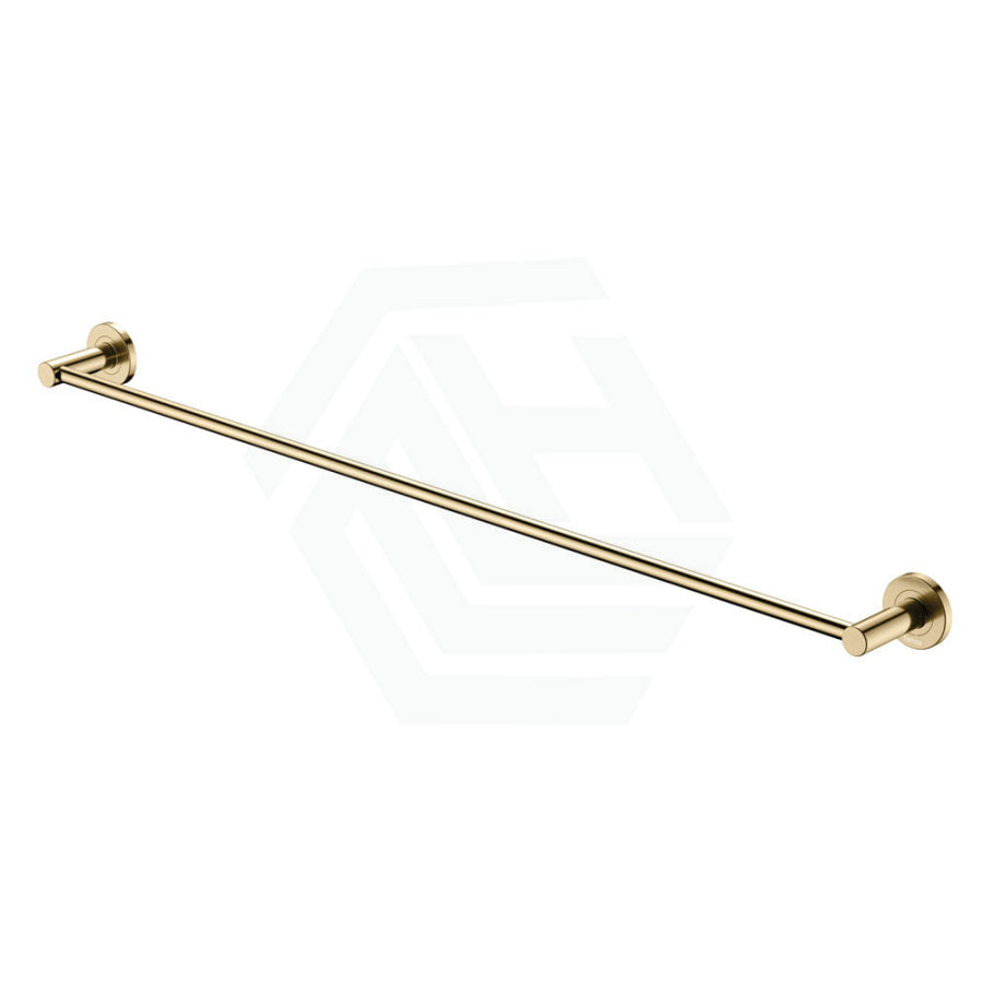 Fienza Kaya 900mm Single Towel Rail, Urban Brass