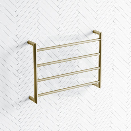 G#2(Gold) Fienza Kaya Heated Towel Rail 600Mm 4/6/9 Bars Rails