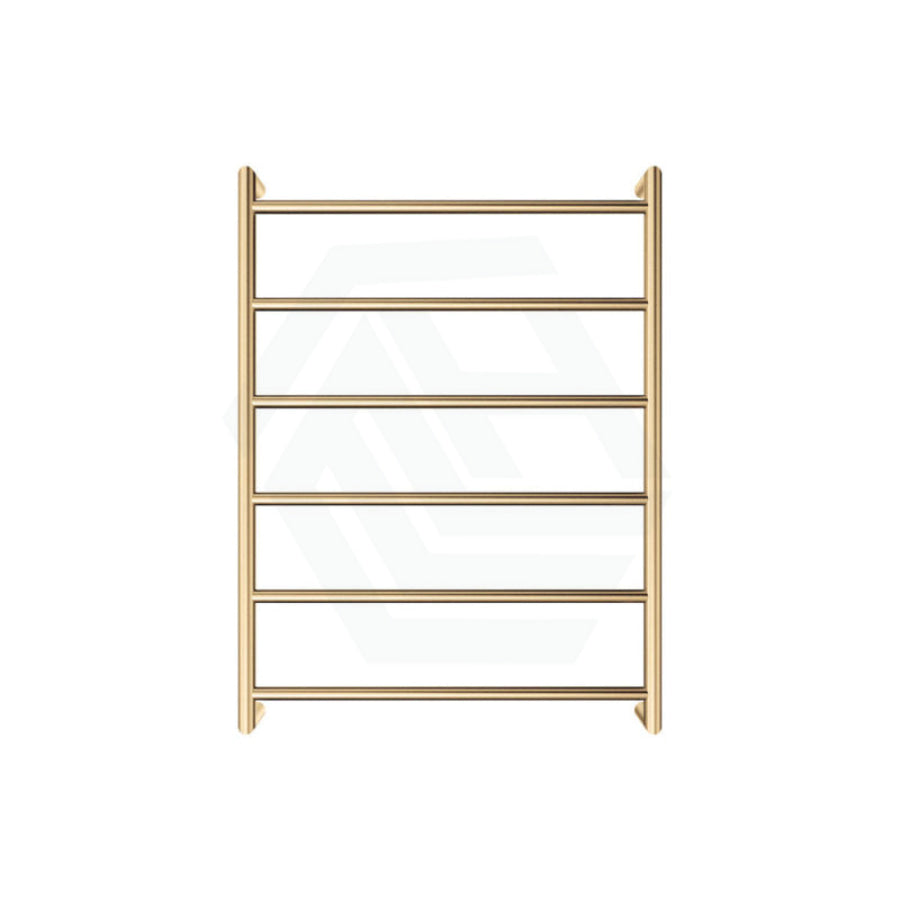 G#2(Gold) Fienza Kaya Heated Towel Rail 600Mm 4/6/9 Bars 6 Rails