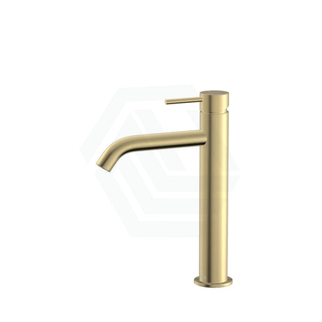 G#2(Gold) Fienza Kaya Medium Basin Mixer Urban Brass Mixers