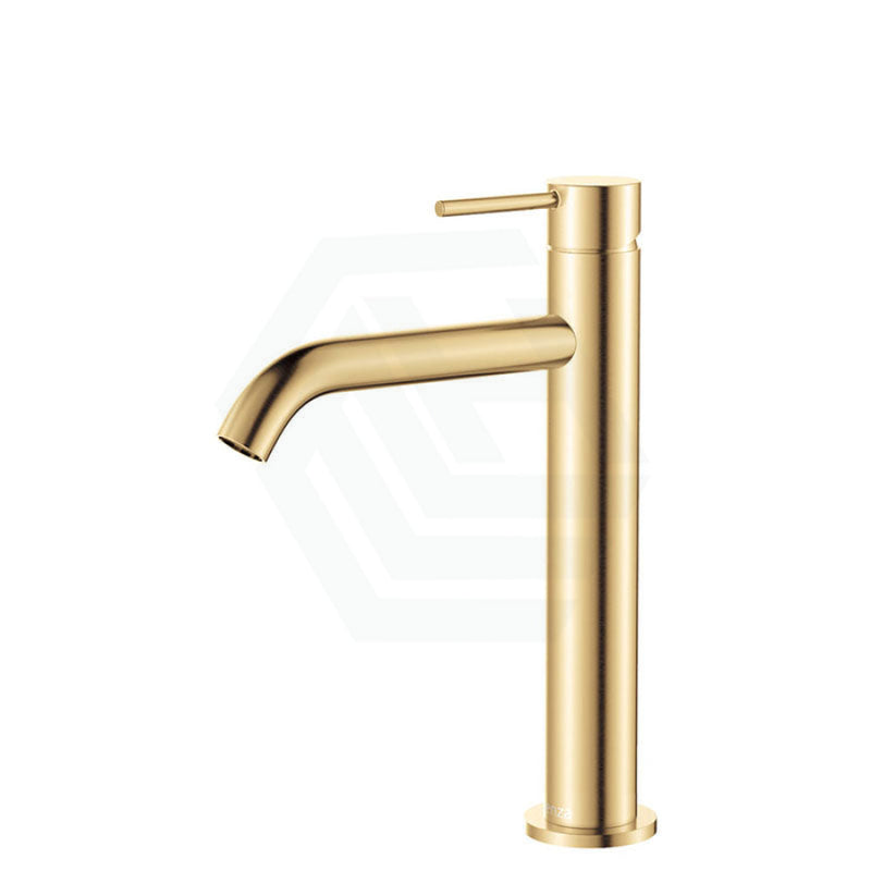 Fienza Kaya Medium Basin Mixer Urban Brass Mixers