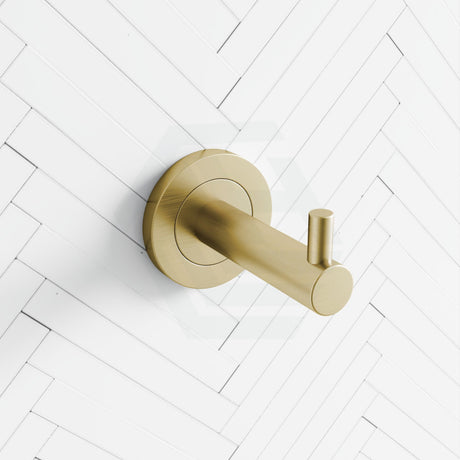 G#2(Gold) Fienza Kaya Robe Hook Urban Brass Brushed Gold Hooks