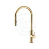 G#2(Gold) Fienza Kaya Urban Brass 360 Swivel Pull Out Kitchen Sink Mixer Tap Mixers