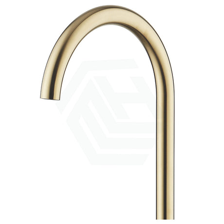 G#1(Gold) Fienza Kaya Urban Brass Floor Mounted Bath Outlet Round Mixers