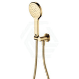 G#2(Gold) Fienza Kaya Urban Brass Hand Shower With Round Plate Handheld Sets