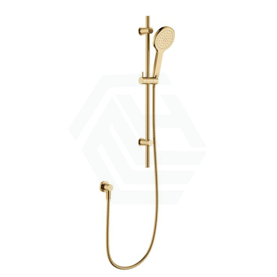 G#2(Gold) Fienza Kaya Urban Brass Shower Rail With Handheld