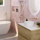 G#2(Gold) Fienza Kaya Wall Basin Bath Mixer Set 200Mm Multi-Colour Bath/Basin Tap Sets