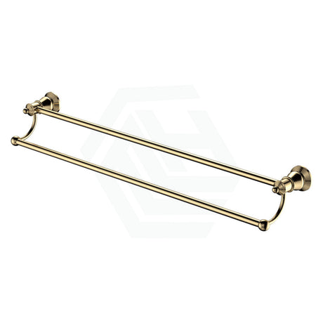 Fienza Lillian Urban Brass Double Towel Rail