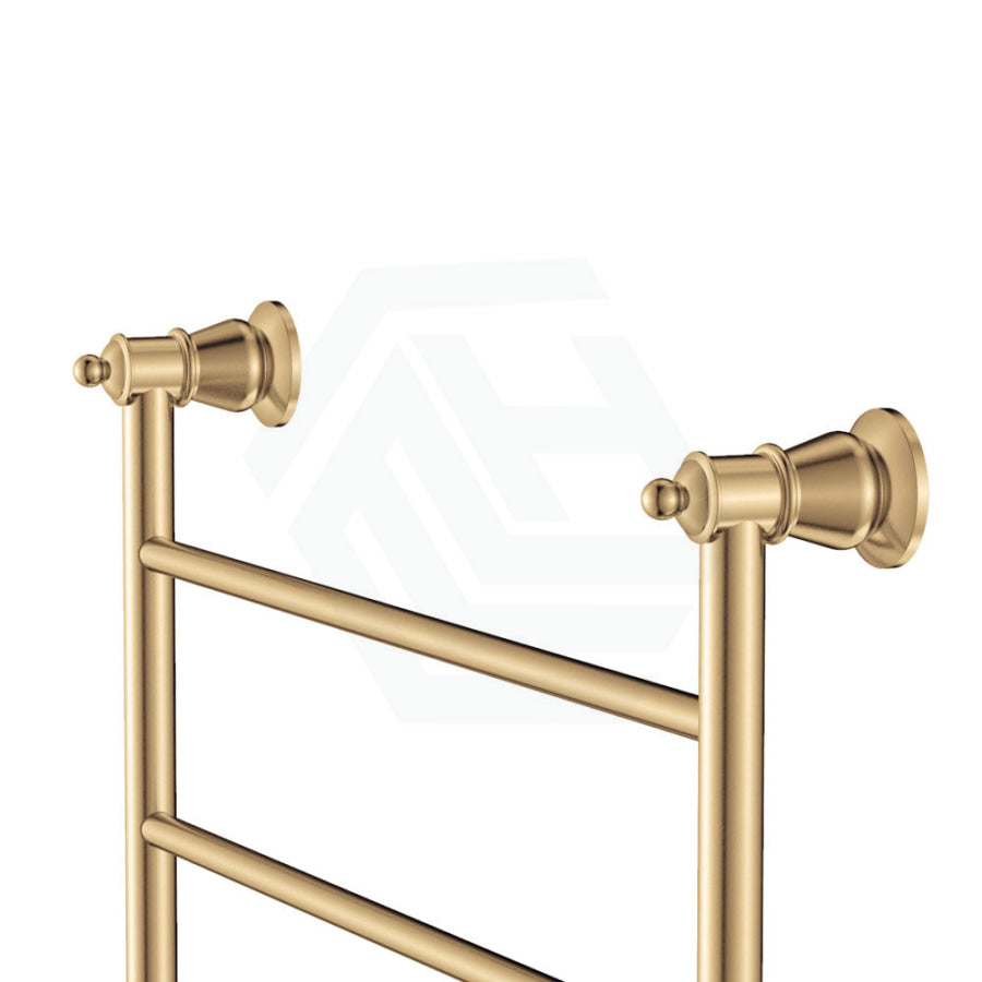 G#2(Gold) Fienza Lillian Heated Towel Rail 600Mm 4/6/9 Bars Rails