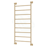 G#2(Gold) Fienza Lillian Heated Towel Rail 600Mm 4/6/9 Bars Rails