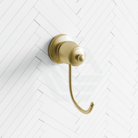 G#2(Gold) Fienza Lillian Urban Brass Robe Hook Brushed Gold Hooks