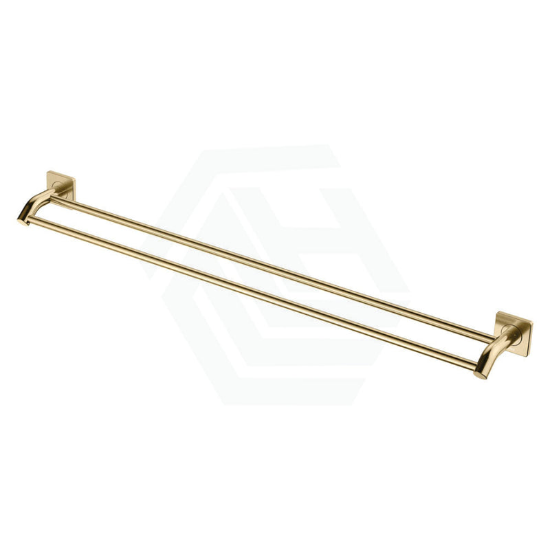 Fienza Sansa 900mm Double Towel Rail, Urban Brass