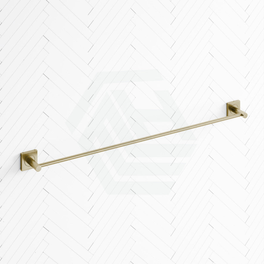 G#2(Gold) Fienza Sansa 900Mm Single Towel Rail Urban Brass Brushed Gold Rails